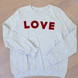 Long sleeve shirt with LOVE ❤️